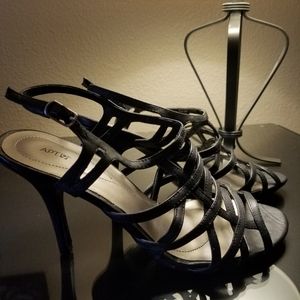 Black classic heels